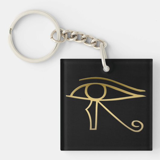 Eye of Horus Egyptian symbol Sleutelhanger (Voorkant)
