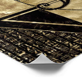 Eye of Horus - Golden Ratio Poster (Hoek)