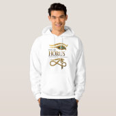 Eye of Horus Hoodie – Ancient Egyptian Symbol (Voorkant volledig)