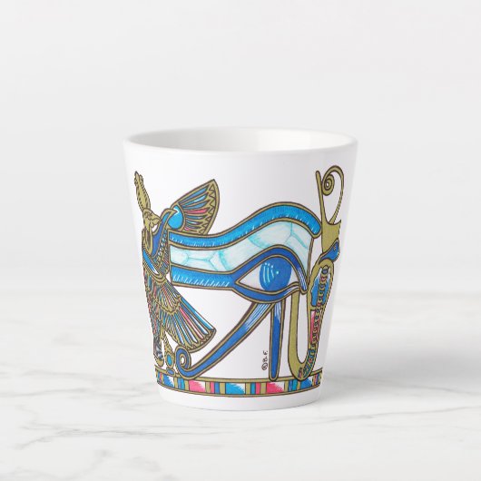 EYE OF HORUS LATTE MOK (Voorkant)