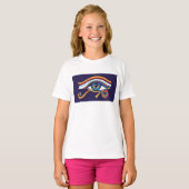  Eye of Horus Princess Tee – Girls' Protective Egy T-shirt (Voorkant volledig)