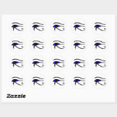 Eye_of_Horus Ronde Sticker (Vel)