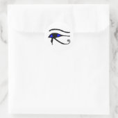 Eye_of_Horus Ronde Sticker (Tas)