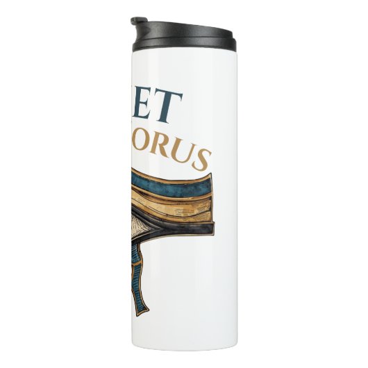 Eye of Horus  Thermosbeker (Geroteerd rechts)