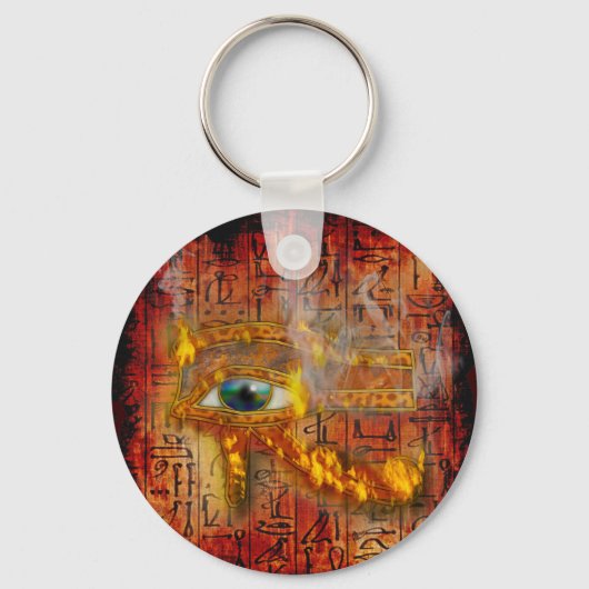 Eye of Horus Wadjet Sleutelhanger (Voorkant)