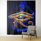 Eye Of Horus Wandkleed (In situ)