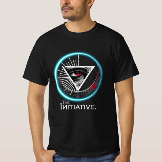 Eye of Initiative Ring Basic T-Shirt (Voorkant)