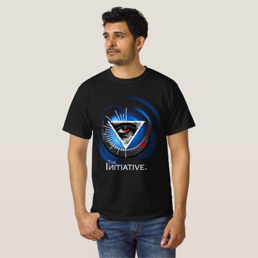 Eye of Initiative waarde T-shirt (Voorkant volledig)