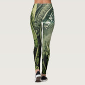 "Eye of Providence" Geldpiramide Leggings (Achterkant)