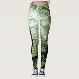 "Eye of Providence" Geldpiramide Leggings