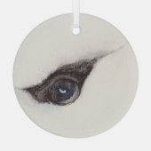 Eye of the Albatross – Gaze Collection Glas Ornament (Achterkant)