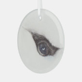 Eye of the Albatross – Gaze Collection Glas Ornament (Voorkant links)