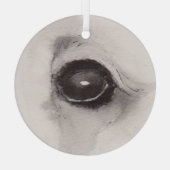 Eye of the Bear – Gaze Collection Glass Ornament (Achterkant)