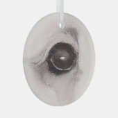 Eye of the Bear – Gaze Collection Glass Ornament (Voorkant Rechts)