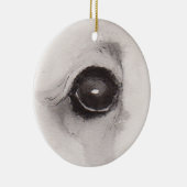 Eye of the Bear – Gaze Collection Keramisch Ornament (Rechts)