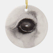 Eye of the Bear – Gaze Collection Keramisch Ornament (Voorkant)
