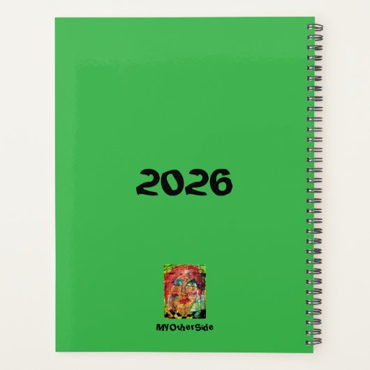 "Eye of the Beholder" Planner (Achterkant)