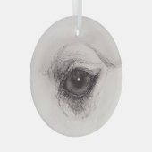 Eye of the Camel – Gaze Collection Glas Ornament (Voorkant Rechts)