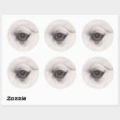Eye of the Camel – Gaze Collection Ronde Sticker (Vel)