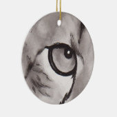 Eye of the Cheetah – Gaze Collection  Keramisch Ornament (Rechts)