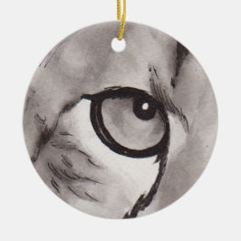 Eye of the Cheetah – Gaze Collection  Keramisch Ornament