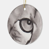 Eye of the Cheetah – Gaze Collection  Keramisch Ornament (Links)