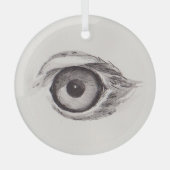 Eye of the Eagle – Gaze Collection Glas Ornament (Voorkant)