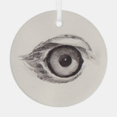 Eye of the Eagle – Gaze Collection Glas Ornament (Achterkant)