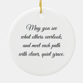 Eye of the Fox – Gaze Collection Keramisch Ornament