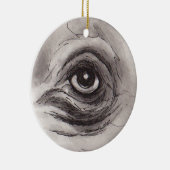 Eye of the Hippo – Gaze Collection Keramisch Ornament (Rechts)