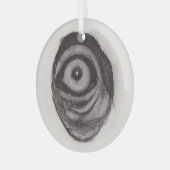 Eye of the Monkey – Gaze Collection Glas Ornament (Voorkant links)