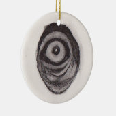 Eye of the Monkey – Gaze Collection Keramisch Ornament (Rechts)