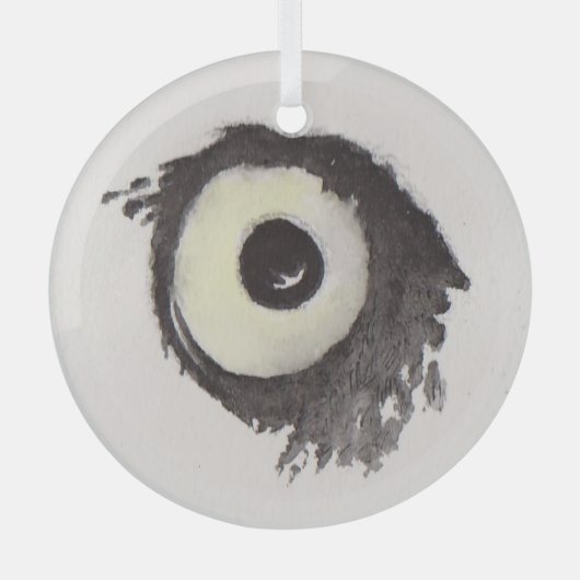 Eye of the Owl – Gaze Collection Glas Ornament (Voorkant)