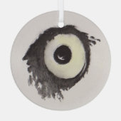 Eye of the Owl – Gaze Collection Glas Ornament (Achterkant)