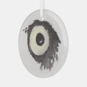 Eye of the Owl – Gaze Collection Glas Ornament (Voorkant links)