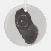 Eye of the Panda – Gaze Collection Glas Ornament (Voorkant)