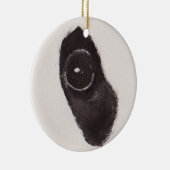 Eye of the Panda – Gaze Collection Keramisch Ornament (Rechts)