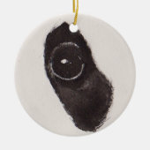 Eye of the Panda – Gaze Collection Keramisch Ornament (Voorkant)