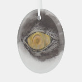 Eye of the Penguin – Gaze Collection Glas Ornament (Voorkant links)