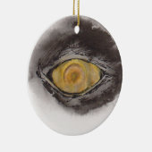 Eye of the Penguin – Gaze Collection Keramisch Ornament (Rechts)