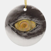 Eye of the Penguin – Gaze Collection Keramisch Ornament (Voorkant)