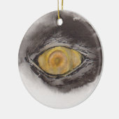 Eye of the Penguin – Gaze Collection Keramisch Ornament (Links)