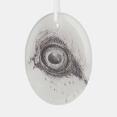 Eye of the Sheep – Gaze Collection Glas Ornament (Voorkant links)