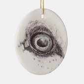 Eye of the Sheep – Gaze Collection Keramisch Ornament (Rechts)