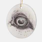Eye of the Sheep – Gaze Collection Keramisch Ornament (Links)