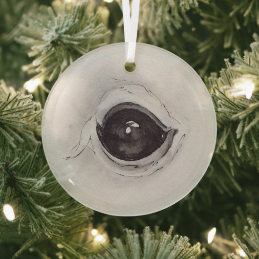 Eye of the squirrel – Gaze Collection Glas Ornament (Insitu)