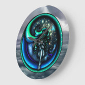 Eye of the Storm Wall Clock Grote Klok (Hoek)