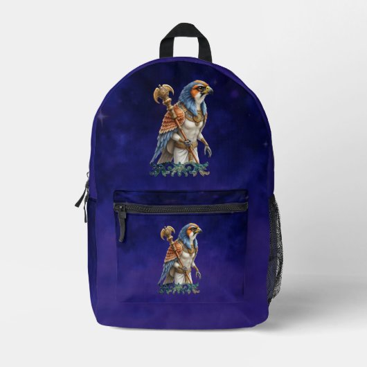 Eye of the Sun – The Eternal Falcon of the Desert Bedrukte Rugzak (Voorkant)