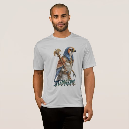 Eye of the Sun – The Eternal Falcon of the Desert  T-shirt (Voorkant volledig)