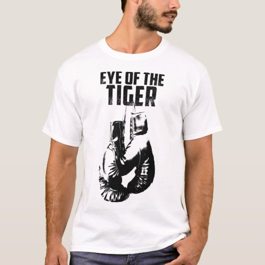 Eye of the Tiger Sticker T-shirt (Voorkant)